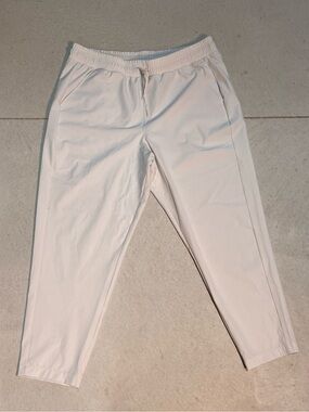 Allin Motion Women's Cream Ivory Athletic Golf Pants Joggers XL Extra Large